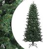vidaXL Artificial Hinged Christmas Tree 180 cm PVC and PE Green