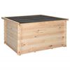 vidaXL Dog House 150x150x82.6 cm Solid Pine Wood 14 mm