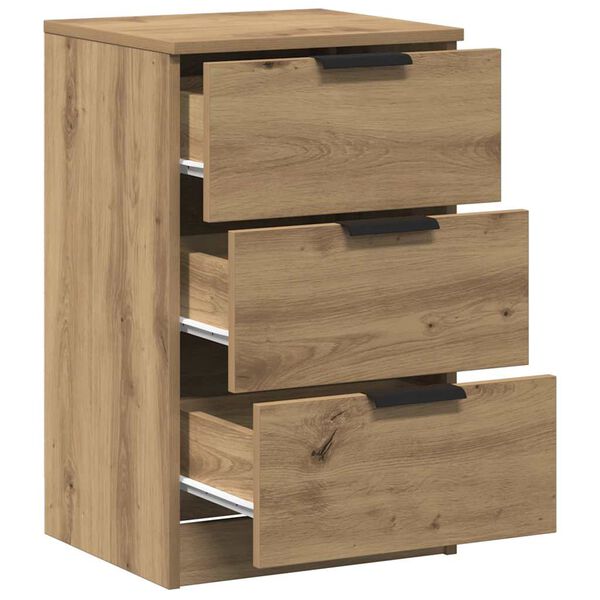 vidaXL Bedside Cabinets 2 pcs Artisan Oak 40x36x65 cm Engineered Wood