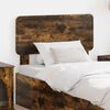 vidaXL Headboard with Headboard Smoked Oak 75 cm Engineered wood