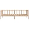 vidaXL Day Bed without Mattress Solid Wood Pine 90x200cm