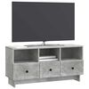 vidaXL TV Cabinet Concrete Grey 102 x 34.5 x 50 cm Engineered Wood