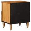 vidaXL Bedside Cabinet Natural 40 x 33 x 46 cm Solid Mango Wood