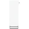 vidaXL Shoe Cabinet High Gloss White 30x35x105 cm Engineered Wood