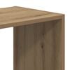 vidaXL Bookcase Artisian Oak 68.5x32x68.5 cm Engineered Wood