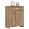 vidaXL Bathroom Cabinet Artisan Oak 60x33x80 cm Engineered Wood