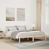vidaXL Extra Long Bed Frame without Mattress 140x220 cm Solid Wood Pine