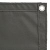 Livin'outdoor Balcony Screen Grey 90x500 cm