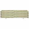 vidaXL Raised Bed 120x40x30 cm Wood Rectangular