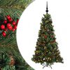 vidaXL Artificial Christmas Tree with Bauble 150 cm 150 LEDs
