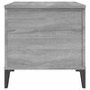 vidaXL Coffee Table Grey Sonoma 90x44.5x45 cm Engineered Wood