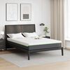 vidaXL Mattress White and Grey 140 x 200 cm Pocket Spring