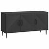 vidaXL TV Cabinet Black 99 x 34.5 x 50 cm Engineered Wood