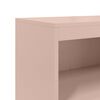 vidaXL Highboard Pink 68.5x38.5x123.5 cm Steel