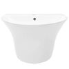 vidaXL Basin White 56 x 48 x 42 cm Glazed Ceramic