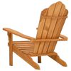 vidaXL Garden Adirondack Chair 77x78x95 cm Solid Wood Teak