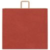 vidaXL Paper Bags 250 pcs with Handles Red 54x15x49 cm