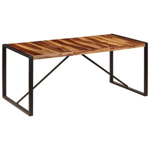 vidaXL Dining Table 180x90x75 cm Solid Acacia Wood