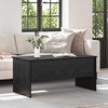 vidaXL Coffee Table Black Oak 102 x 50.5 x 46.5 cm Engineered Wood