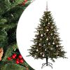 vidaXL Artificial Christmas Tree with Bauble 150 cm 150 LEDs