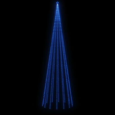 vidaXL Christmas Cone Tree Blue 1134 LEDs 230x800 cm