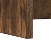 vidaXL Wall-Mounted Desk Smoked Oak 60 x 45 x 30 cm Engineered Wood