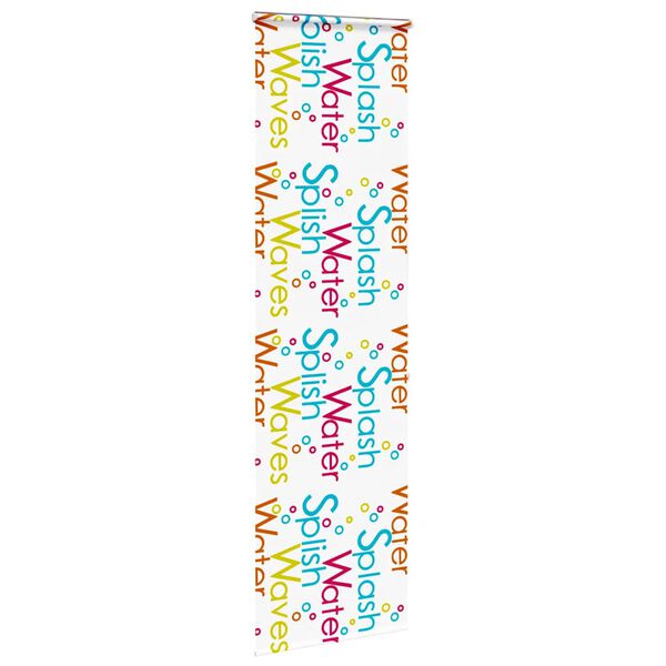 vidaXL Shower Roller Blind with Cassette 60x240 cm Fabric Width 56 cm