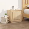 vidaXL Bedside Cabinet Sonoma Oak 44x35x45 cm Engineered Wood