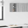 vidaXL Hanging Cabinet Grey Sonoma 20 x 29.5 x 40 cm Engineered Wood