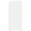 vidaXL Shoe Cabinet with Shelf White 77.5 x 30 x 67 cm Engineered Wood