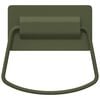 vidaXL Cabinet Handles 2 pcs Olive Green 85 x 45 mm Metal