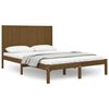 vidaXL Bed Frame without Mattress Honey Brown 160x200 cm Solid Wood Pine