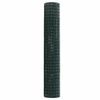 vidaXL Euro Fence Green 1.5 x 10 m PVC-coated iron