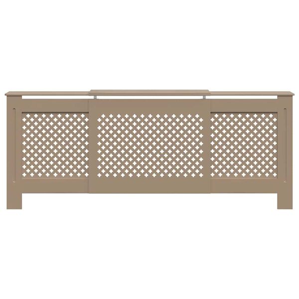 vidaXL MDF Radiator Cover 205 cm
