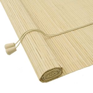vidaXL Roller Blind Natural 130 x 160 cm Bamboo