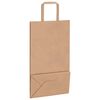 vidaXL Paper Bags 50 pcs with Handles Brown 21x11x36 cm