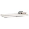 vidaXL Bed Frame without Mattress White 90x200 cm Solid Wood Pine