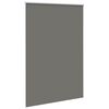 vidaXL Roller Blind Blackout Grey 150x230 cm Fabric Width 146.6 cm Polyester