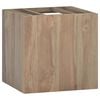 vidaXL Wall-mounted Bathroom Cabinet 46x25,5x40 cm Solid Wood Teak