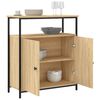vidaXL Sideboard Sonoma Oak 70x30x80 cm Engineered Wood