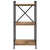 vidaXL Bookshelf Old wood 40 x 30 x 85 cm Engineered Wood