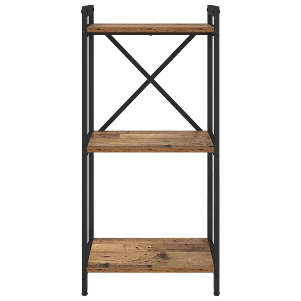 vidaXL Bookshelf Old wood 40 x 30 x 85 cm Engineered Wood