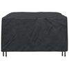 vidaXL Furniture Cover Plain Black 150 x 150 x 75 cm 420D