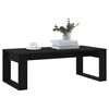 vidaXL Coffee Table Black 102x50x35 cm Engineered Wood