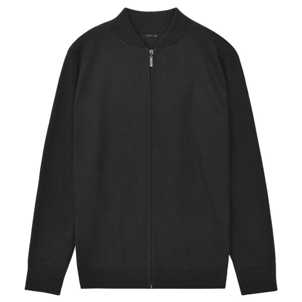 vidaXL Men's Cardigan Black M