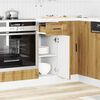 vidaXL Kitchen Base Cabinet&nbsp;Porto Artisan Oak Engineered Wood