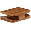 vidaXL Coffee Table Solid Acacia Wood 90x60x30 cm