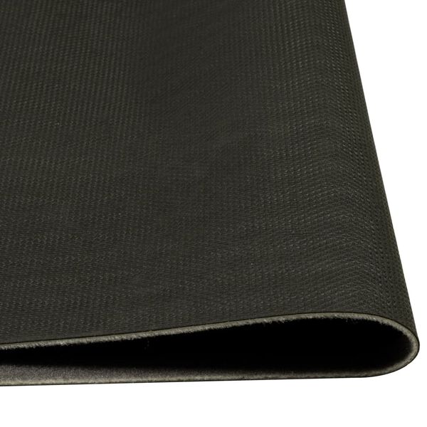 vidaXL Kitchen Rug Washable Morning Black 60x300 cm Velvet