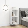 vidaXL Wall Cabinets 2 pcs White 37x37x37 cm Engineered Wood