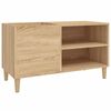 vidaXL Record Cabinet Sonoma Oak 84,5x38x48 cm Engineered Wood